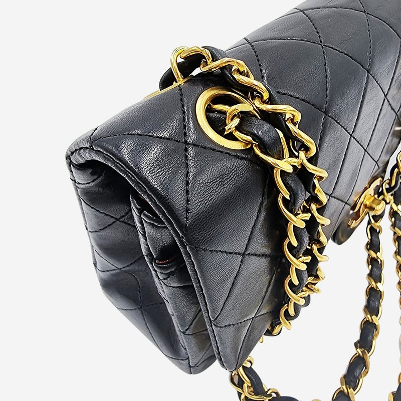 CLASSIC DOUBLE FLAP SMALL taske fra brand: CHANEL - We Do Vintage