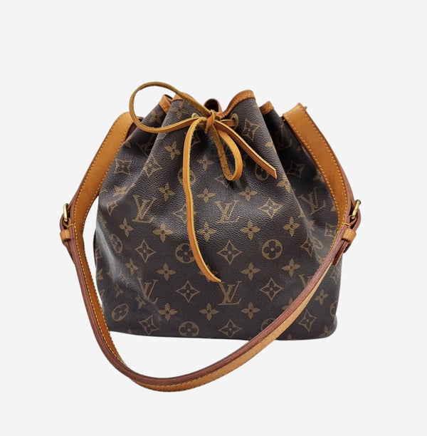 MONOGRAM CANVAS PETIT NOÉ taske fra brand: LOUIS VUITTON - We Do Vintage