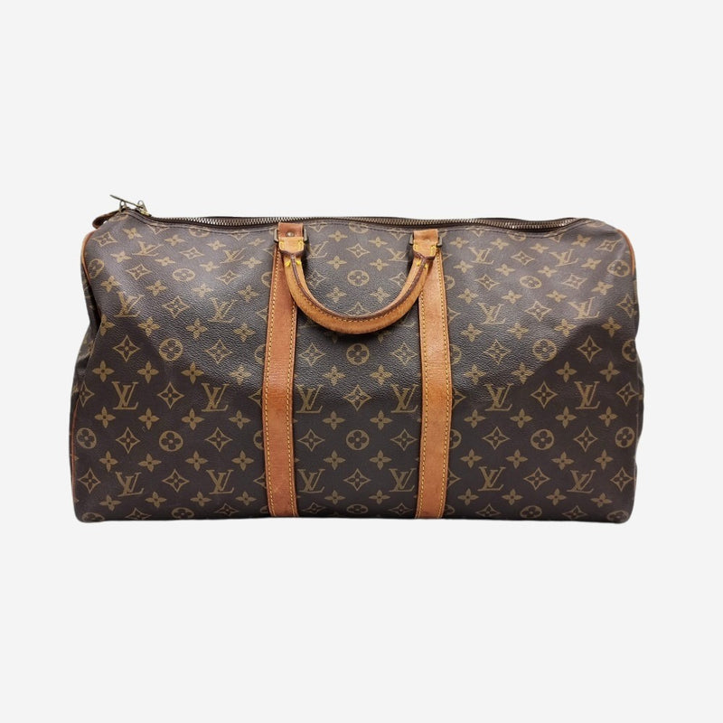 MONOGRAM CANVAS KEEPALL 50 taske fra brand: LOUIS VUITTON - We Do Vintage
