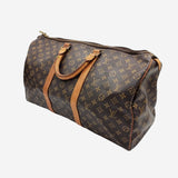 MONOGRAM CANVAS KEEPALL 50 taske fra brand: LOUIS VUITTON - We Do Vintage
