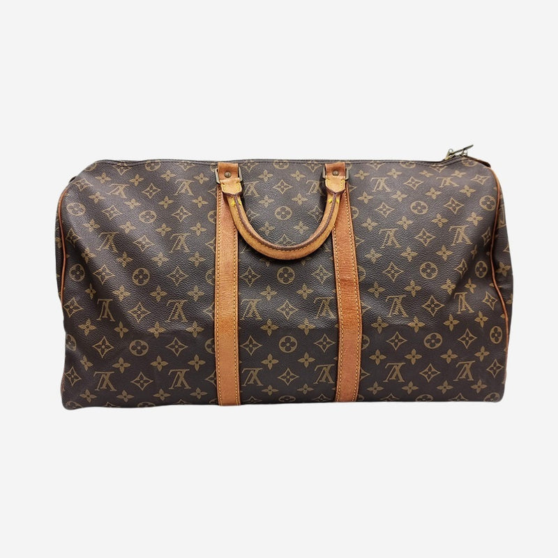 MONOGRAM CANVAS KEEPALL 50 taske fra brand: LOUIS VUITTON - We Do Vintage