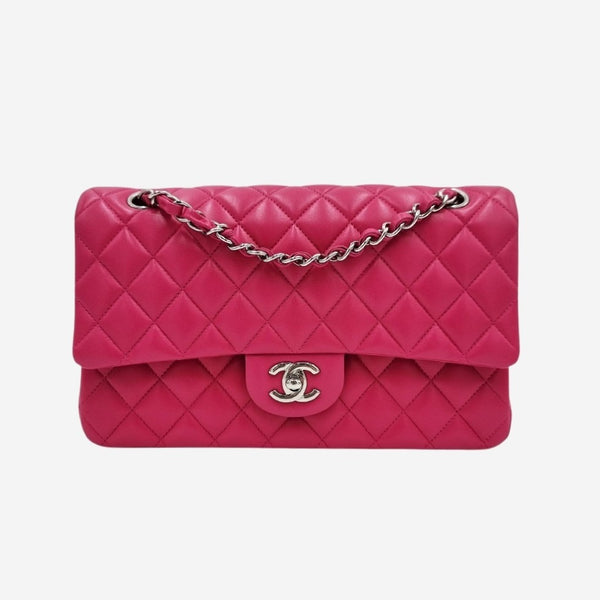 PINK CLASSIC DOUBLE FLAP MEDIUM taske fra brand: CHANEL - We Do Vintage
