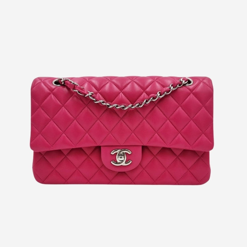 PINK CLASSIC DOUBLE FLAP MEDIUM taske fra brand: CHANEL - We Do Vintage