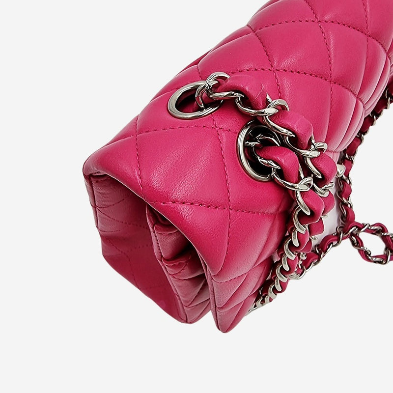 PINK CLASSIC DOUBLE FLAP MEDIUM taske fra brand: CHANEL - We Do Vintage