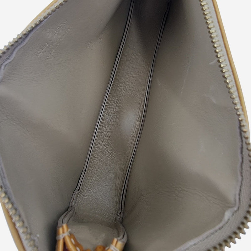 GUL MONOGRAM VERNIS LEXINGTON POCHETTE taske fra brand: LOUIS VUITTON - We Do Vintage
