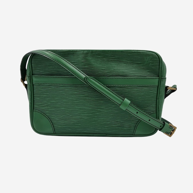 GRØN EPI LÆDER TROCADÉRO 27 taske fra brand: LOUIS VUITTON - We Do Vintage