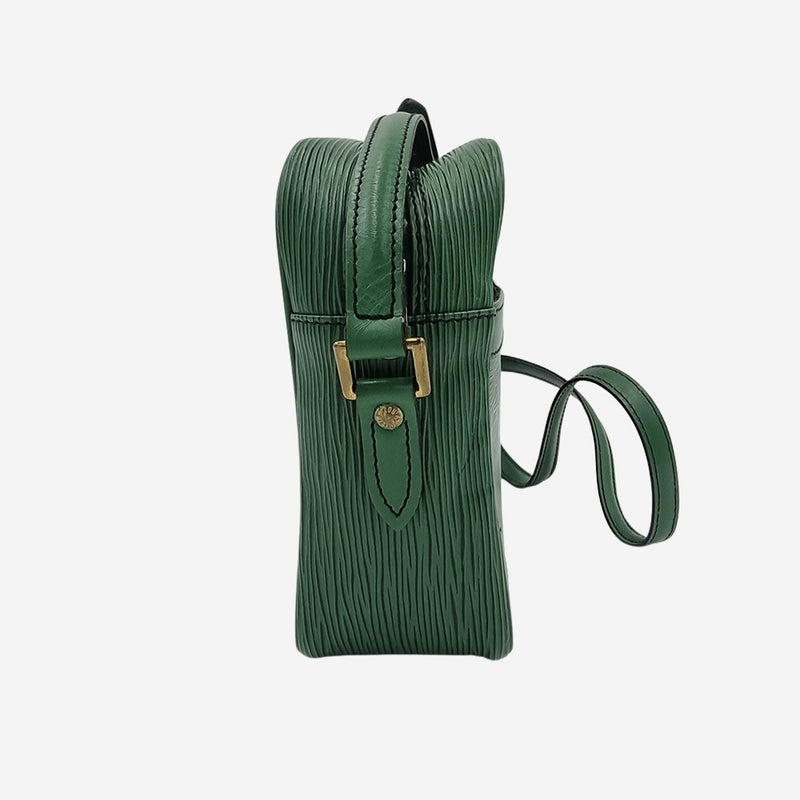 GRØN EPI LÆDER TROCADÉRO 27 taske fra brand: LOUIS VUITTON - We Do Vintage