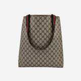 DIAMANTE CANVAS TOTE taske fra brand: GUCCI - We Do Vintage