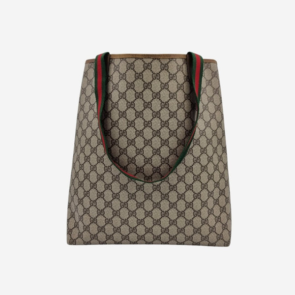 DIAMANTE CANVAS TOTE taske fra brand: GUCCI - We Do Vintage