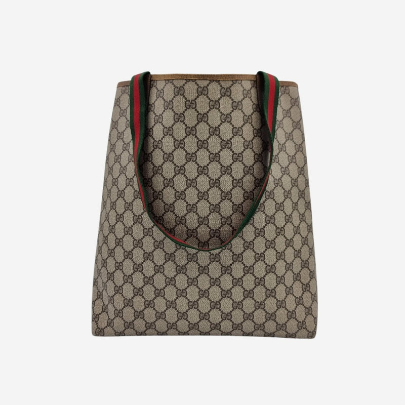 DIAMANTE CANVAS TOTE taske fra brand: GUCCI - We Do Vintage