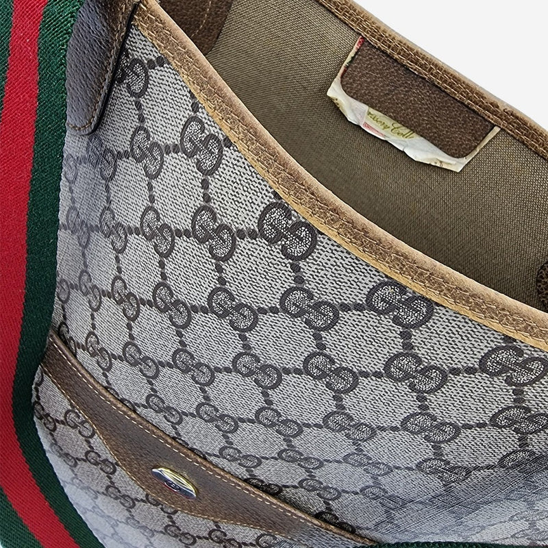 DIAMANTE CANVAS TOTE taske fra brand: GUCCI - We Do Vintage
