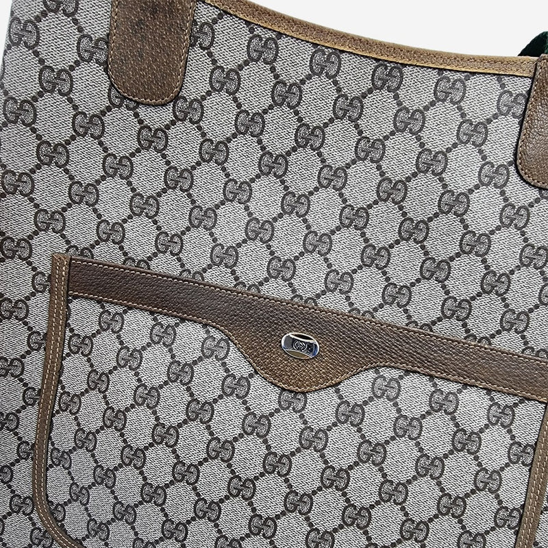 DIAMANTE CANVAS TOTE taske fra brand: GUCCI - We Do Vintage