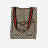DIAMANTE CANVAS TOTE taske fra brand: GUCCI - We Do Vintage