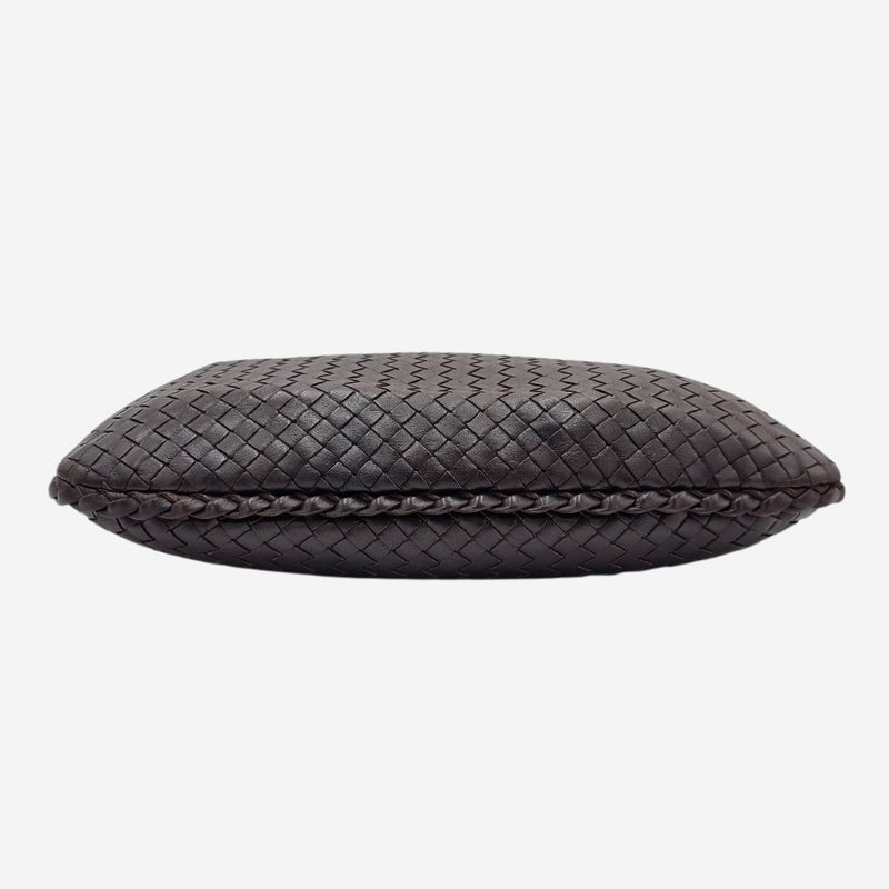 MEDIUM MØRKEBRUN CLASSIC VENETA HOBO taske fra brand: BOTTEGA VENETA - We Do Vintage