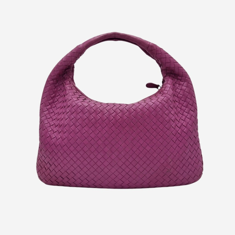 MEDIUM LILLA CLASSIC VENETA HOBO taske fra brand: BOTTEGA VENETA - We Do Vintage