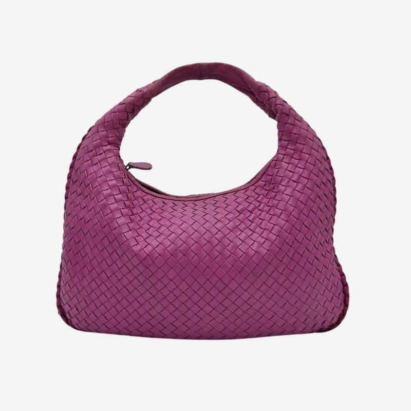 MEDIUM LILLA CLASSIC VENETA HOBO taske fra brand: BOTTEGA VENETA - We Do Vintage