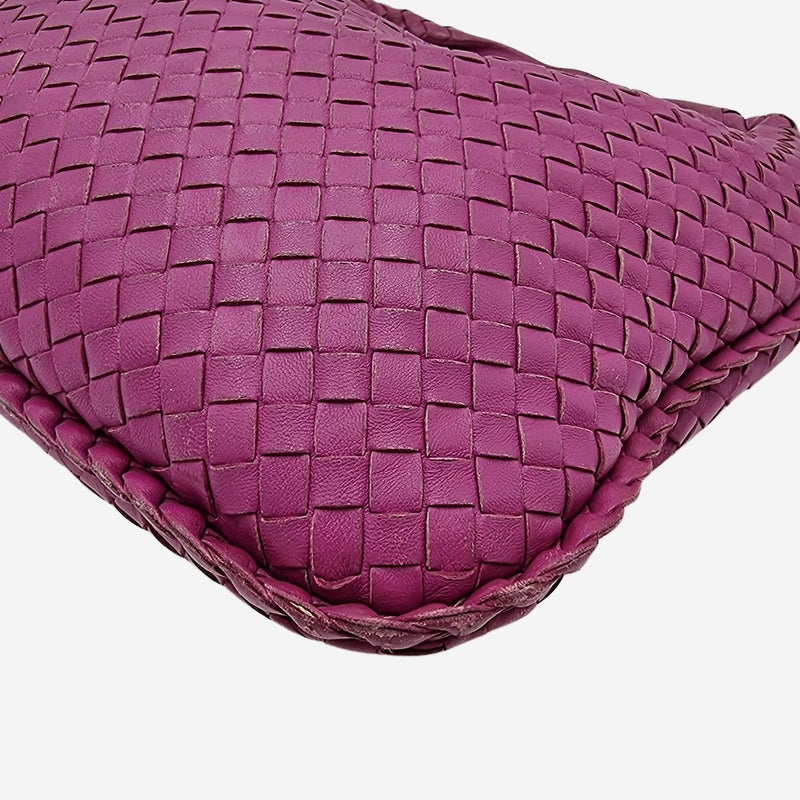MEDIUM LILLA CLASSIC VENETA HOBO taske fra brand: BOTTEGA VENETA - We Do Vintage