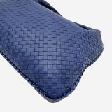 LARGE BLÅ CLASSIC VENETA HOBO taske fra brand: BOTTEGA VENETA - We Do Vintage