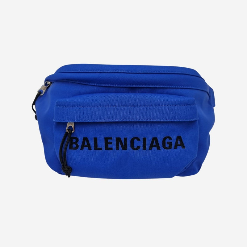 WHEEL BELTBAG BLÅ taske fra brand: BALENCIAGA - We Do Vintage