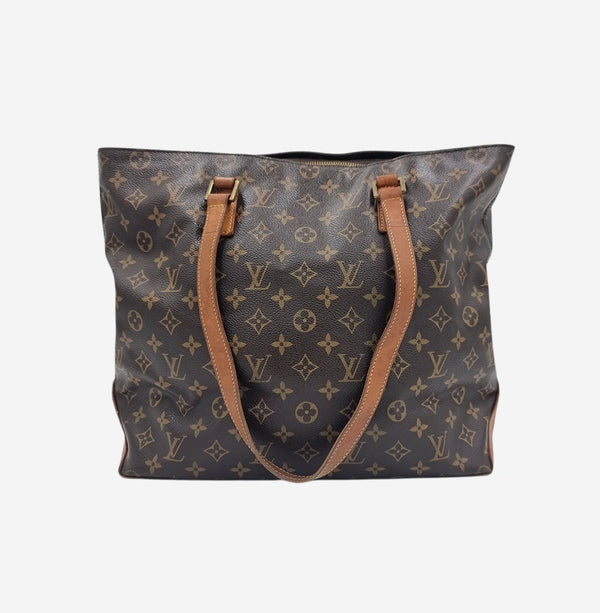 MONOGRAM CANVAS CABAS MEZZO taske fra brand: LOUIS VUITTON - We Do Vintage