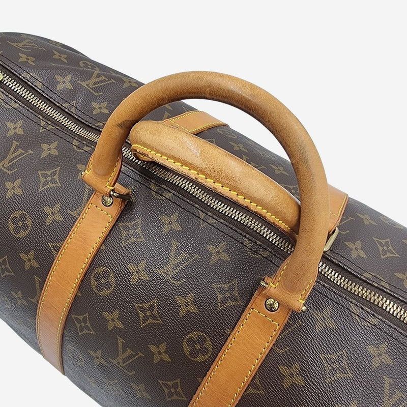 MONOGRAM CANVAS KEEPALL 55 taske fra brand: LOUIS VUITTON - We Do Vintage