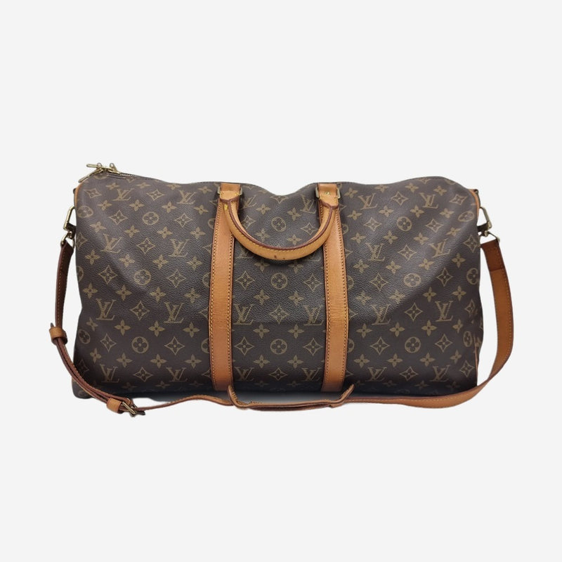 MONOGRAM CANVAS KEEPALL BANDOULIERE 50 taske fra brand: LOUIS VUITTON - We Do Vintage