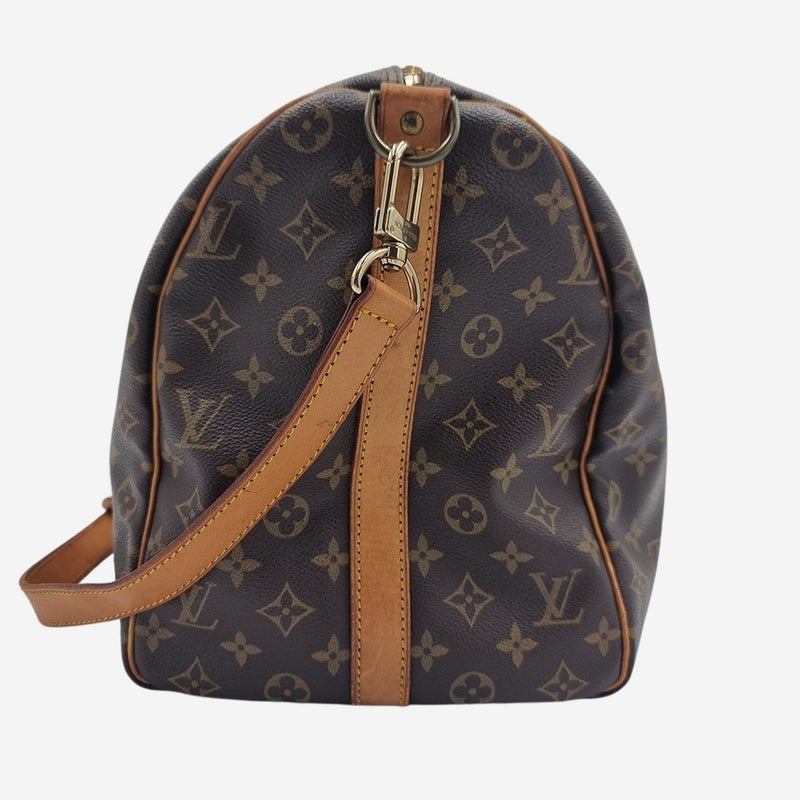 MONOGRAM CANVAS KEEPALL BANDOULIERE 50 taske fra brand: LOUIS VUITTON - We Do Vintage