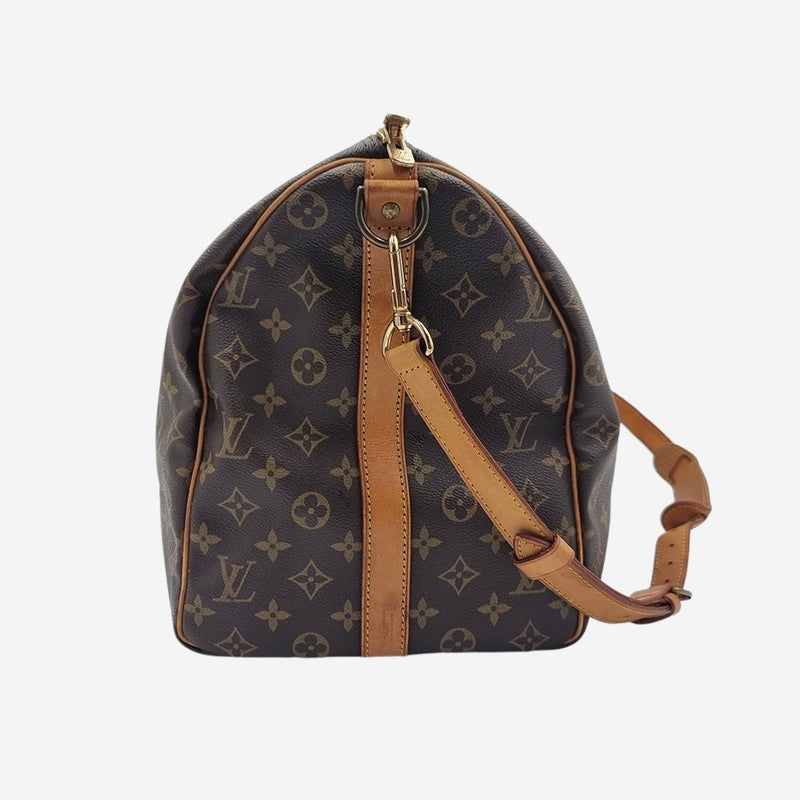 MONOGRAM CANVAS KEEPALL BANDOULIERE 50 taske fra brand: LOUIS VUITTON - We Do Vintage