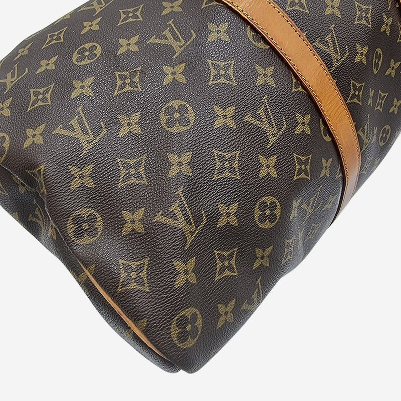 MONOGRAM CANVAS KEEPALL BANDOULIERE 50 taske fra brand: LOUIS VUITTON - We Do Vintage