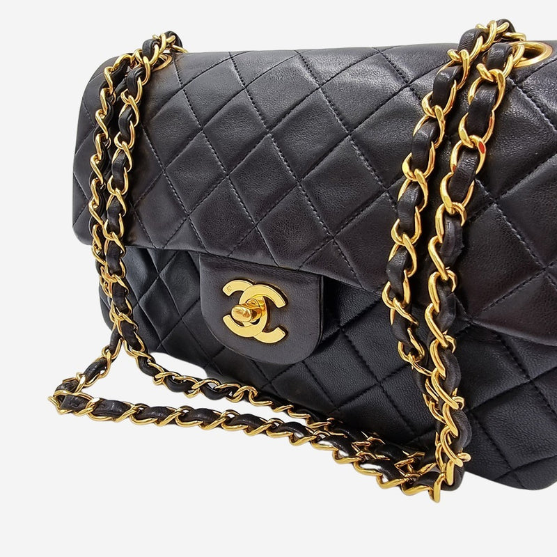 CLASSIC DOUBLE FLAP SMALL taske fra brand: CHANEL - We Do Vintage