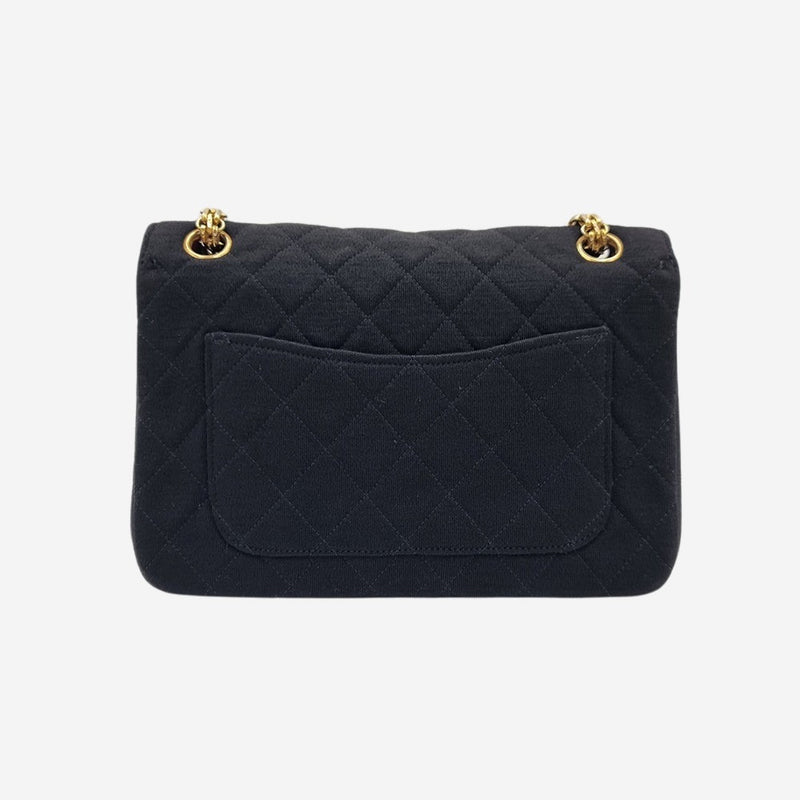 VINTAGE JERSEY FULL FLAP reissue chain taske fra brand: CHANEL - We Do Vintage