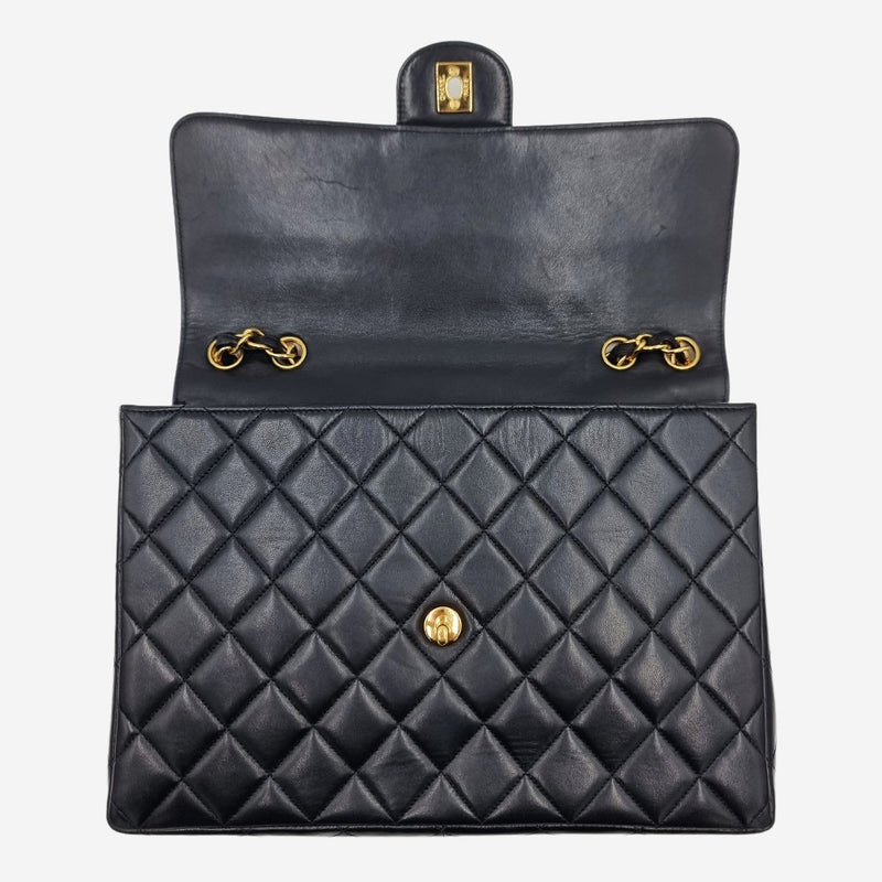 vintage jumbo single classic flap bag taske fra brand: CHANEL - We Do Vintage