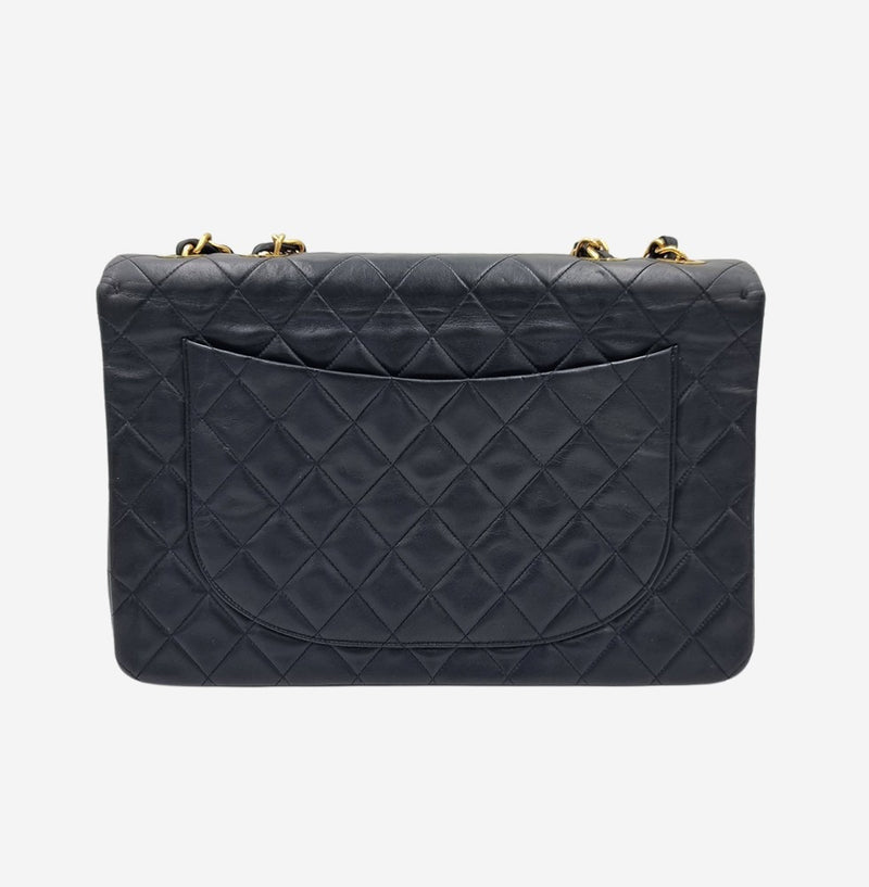 VINTAGE MAXI SINGLE CLASSIC FLAP BAG taske fra brand: CHANEL - We Do Vintage