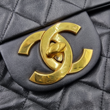 VINTAGE MAXI SINGLE CLASSIC FLAP BAG taske fra brand: CHANEL - We Do Vintage