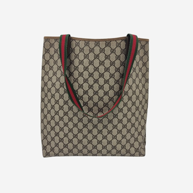 DIAMANTE CANVAS TOTE taske fra brand: GUCCI - We Do Vintage
