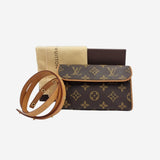 MONOGRAM CANVAS FLORENTINE taske fra brand: LOUIS VUITTON - We Do Vintage