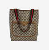 DIAMANTE CANVAS TOTE taske fra brand: GUCCI - We Do Vintage