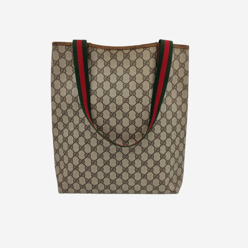 DIAMANTE CANVAS TOTE taske fra brand: GUCCI - We Do Vintage