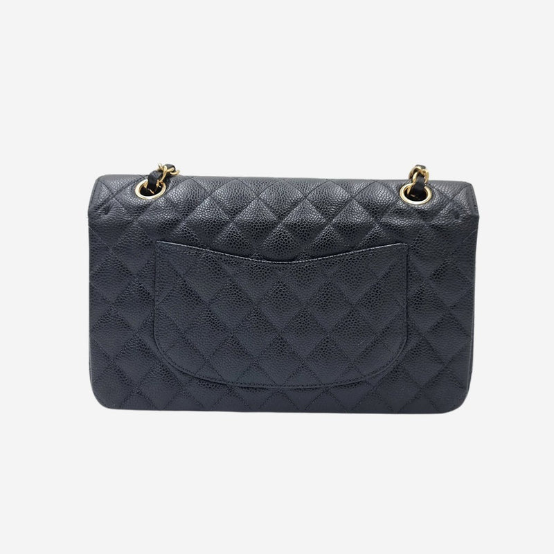 CAVIAR MEDIUM CLASSIC DOUBLE FLAP taske fra brand: CHANEL - We Do Vintage
