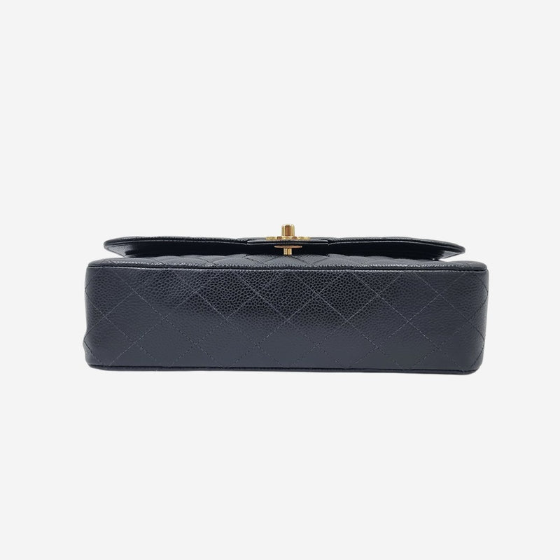 CAVIAR MEDIUM CLASSIC DOUBLE FLAP taske fra brand: CHANEL - We Do Vintage