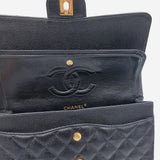 CAVIAR MEDIUM CLASSIC DOUBLE FLAP taske fra brand: CHANEL - We Do Vintage