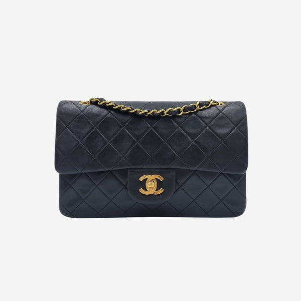 CLASSIC DOUBLE FLAP SMALL taske fra brand: CHANEL - We Do Vintage