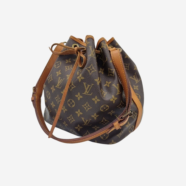 MONOGRAM CANVAS PETIT NOÉ taske fra brand: LOUIS VUITTON - We Do Vintage