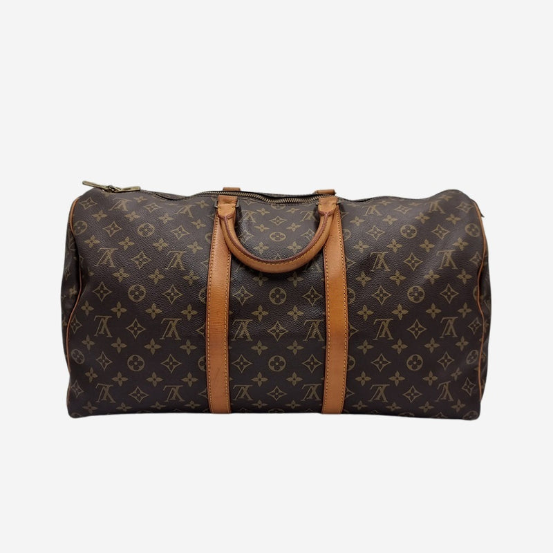 MONOGRAM CANVAS KEEPALL 50 taske fra brand: LOUIS VUITTON - We Do Vintage