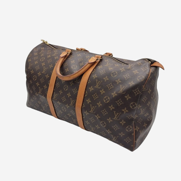 MONOGRAM CANVAS KEEPALL 50 taske fra brand: LOUIS VUITTON - We Do Vintage
