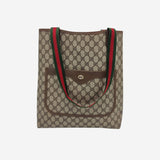 DIAMANTE CANVAS TOTE taske fra brand: GUCCI - We Do Vintage