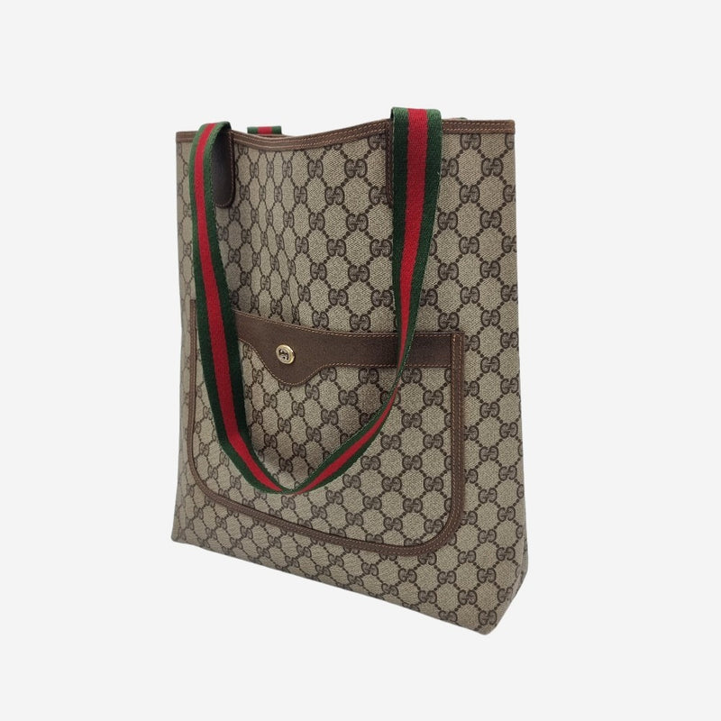 DIAMANTE CANVAS TOTE taske fra brand: GUCCI - We Do Vintage