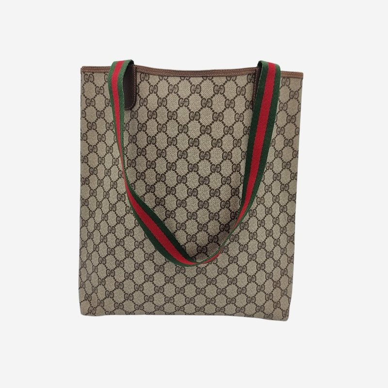 DIAMANTE CANVAS TOTE taske fra brand: GUCCI - We Do Vintage