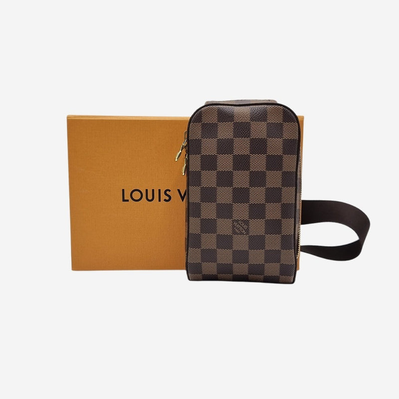 DAMIER EBENE geronimos taske fra brand: LOUIS VUITTON - We Do Vintage