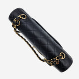 MEDIUM SORT CAVIAR CLASSIC DOUBLE FLAP taske fra brand: CHANEL - We Do Vintage